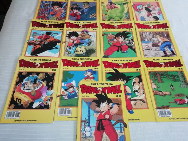Dragon Ball série amarela de quadrinhos