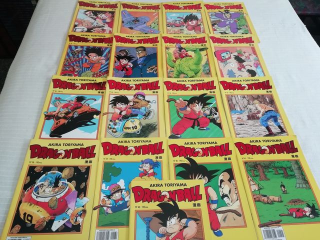 Dragon Ball série amarela de quadrinhos