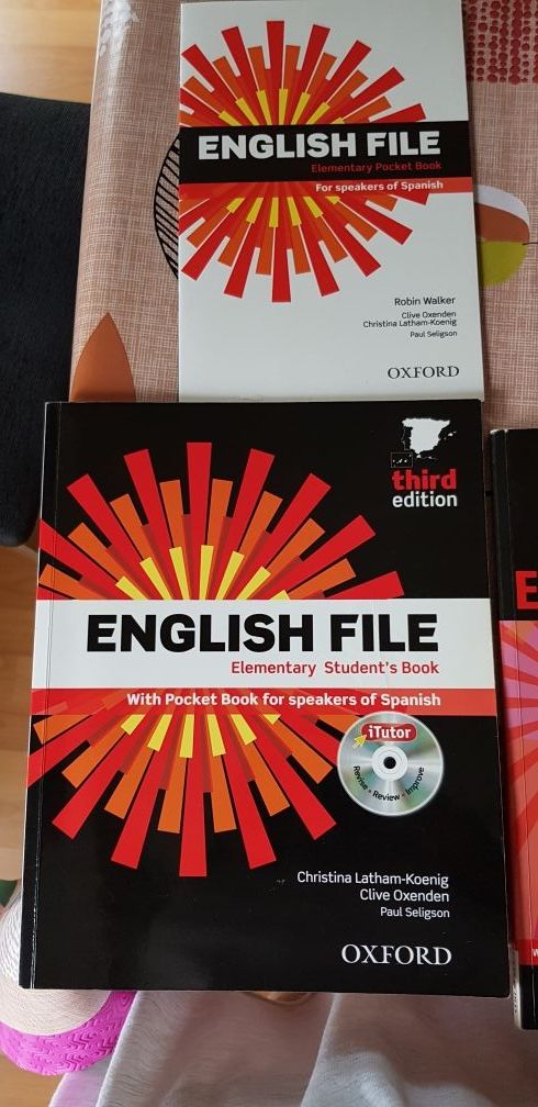 Libros Inglés. English file Elementary.