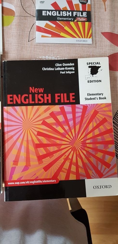 Libros Inglés. English file Elementary.