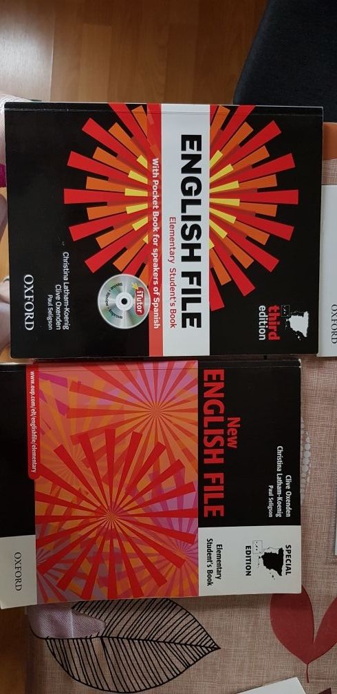 Libros Inglés. English file Elementary.
