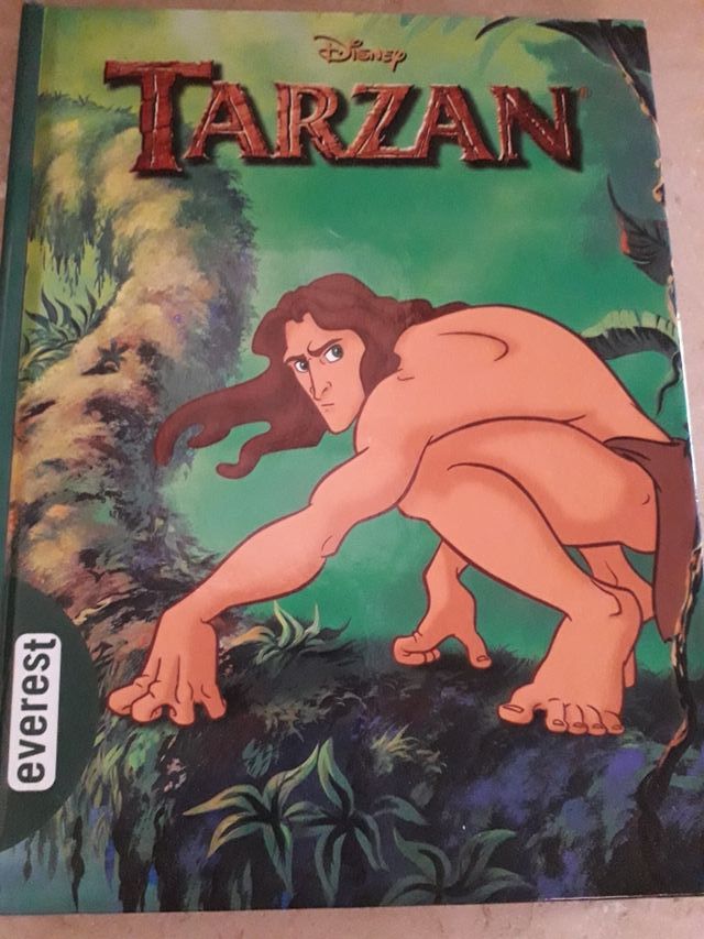 Libro cuento Tarzan Disney