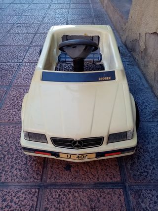 coche de pedales años 50