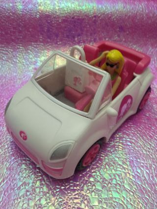 coche barbie blanco