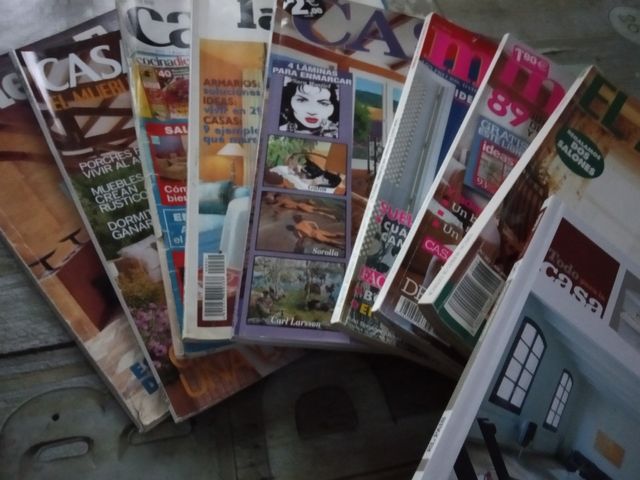 Revistas decoración antiguas