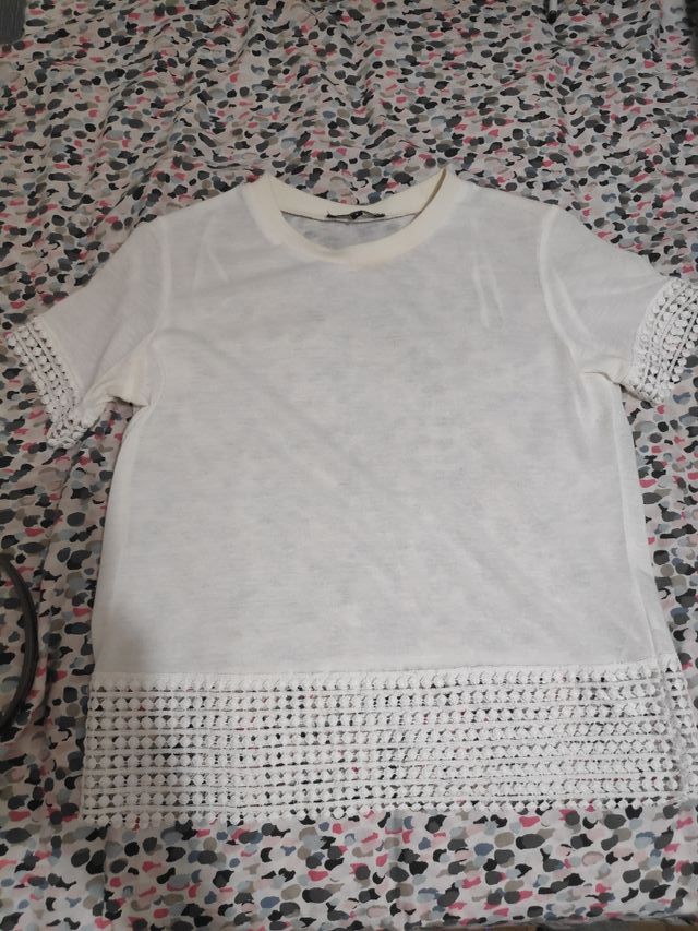 camiseta blanca de New Look