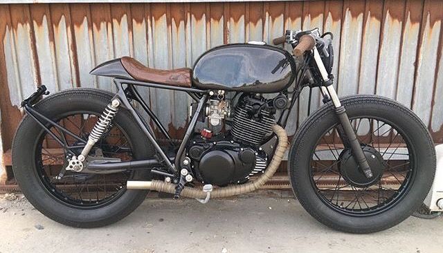 Yamaha Sr 250 Caferacer De Seda Mano Por 5 000 En Palos La Yamaha Sr 250 Caferacer De Seda Mano
