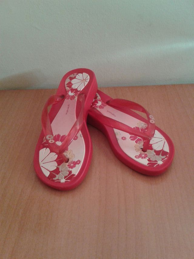 Chanclas de goma