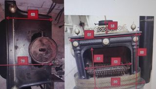 Chimenea Hergom de segunda mano en WALLAPOP