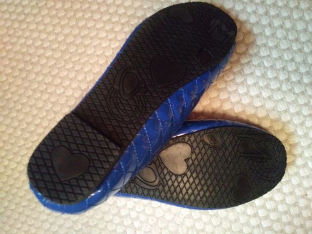 Bailarinas azul charol a estrenar