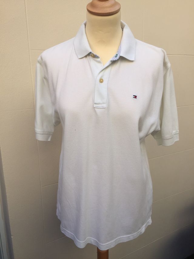 Polo blanco Tommy Hilfiger