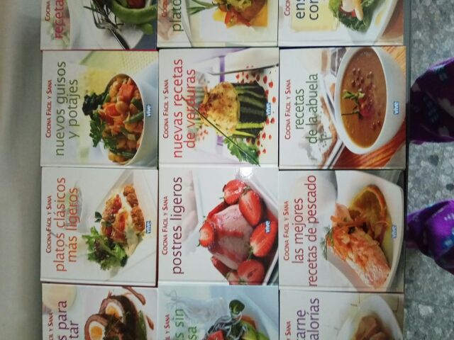 colección 20 libros de cocina fácil y sana