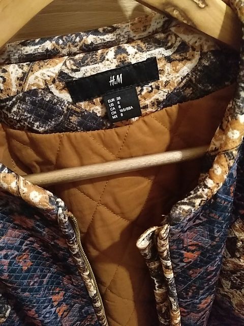 CHAQUETA estampada talla 38