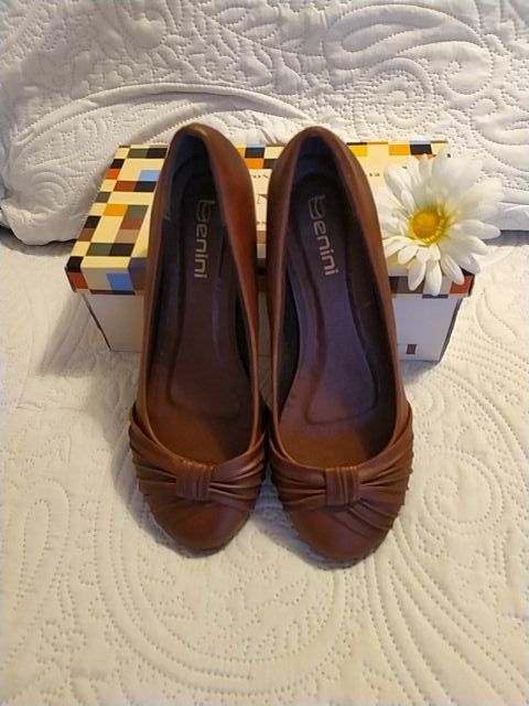 Zapatos color cuero N° 38