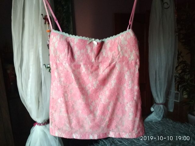 Top lencero Blanco T 40-42