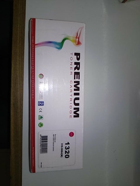 Cartuchos tinta color Cyan y Magenta.