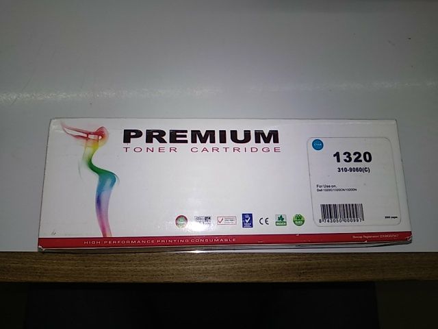 Cartuchos tinta color Cyan y Magenta.