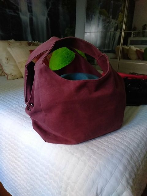 bolso de loneta, con capacidad