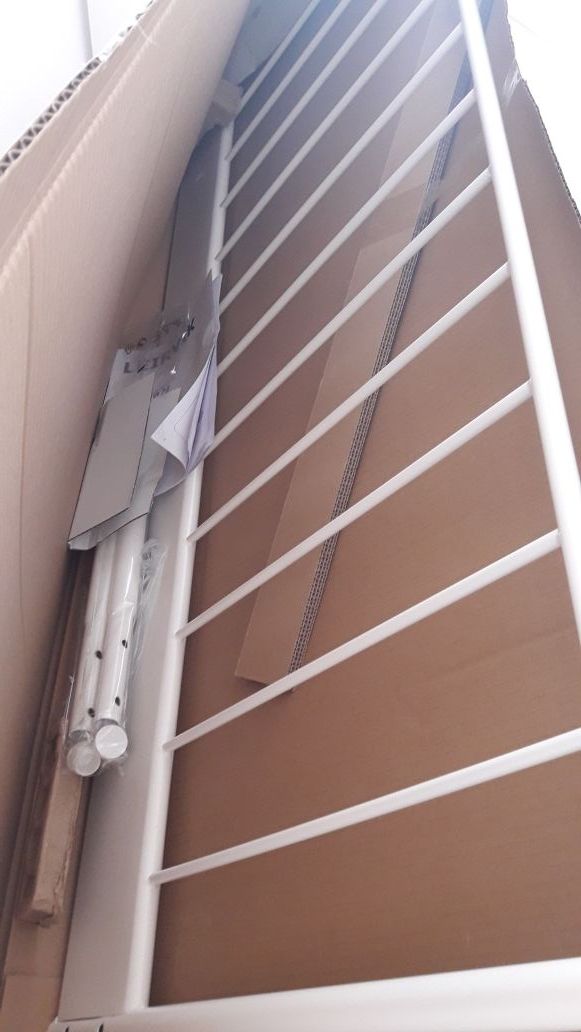 Piecero/cabecero forja Leirkvik ikea blanco nuevo de