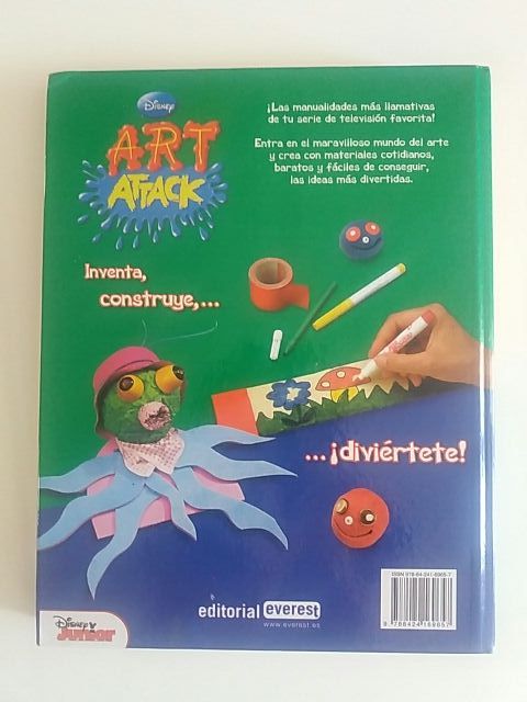 Art Attack . Juega y crea.Disney Junior.