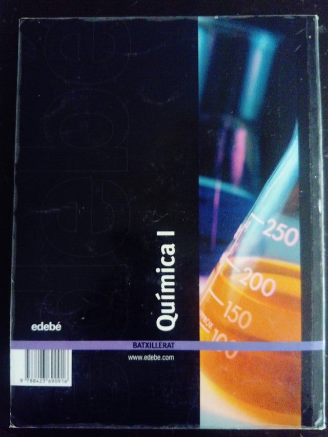 llibre de quimica primer de batxillerat