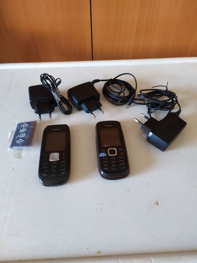 telefonos, baterias y cargadores