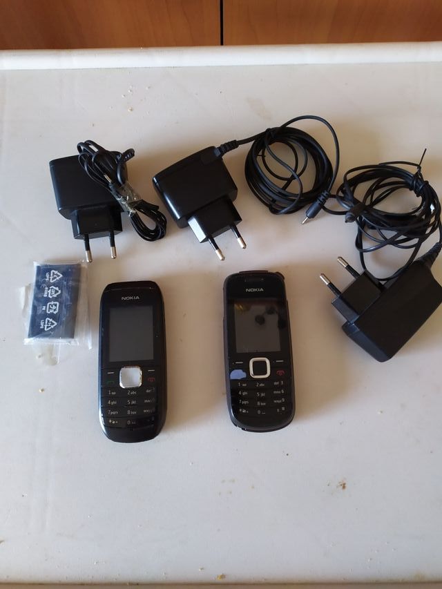 telefonos, baterias y cargadores