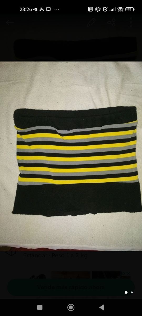 LOTE TIRANTES DESTEÑIDA + TOP DE RAYAS