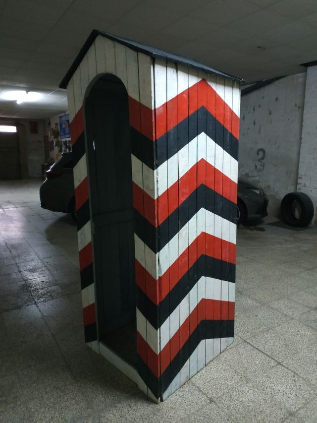 Garita alemana segunda guerra mundial replica