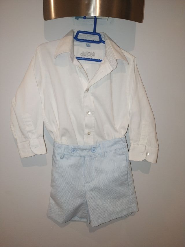 conjunto niño ceremonia 3 años, impecable