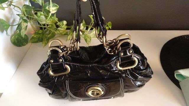 bolso de vestir de charol