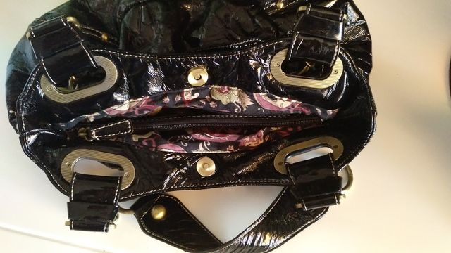 bolso de vestir de charol