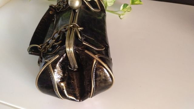 bolso de vestir de charol