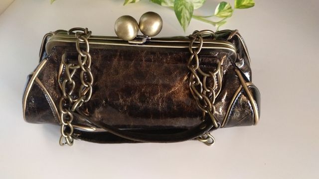 bolso de vestir de charol
