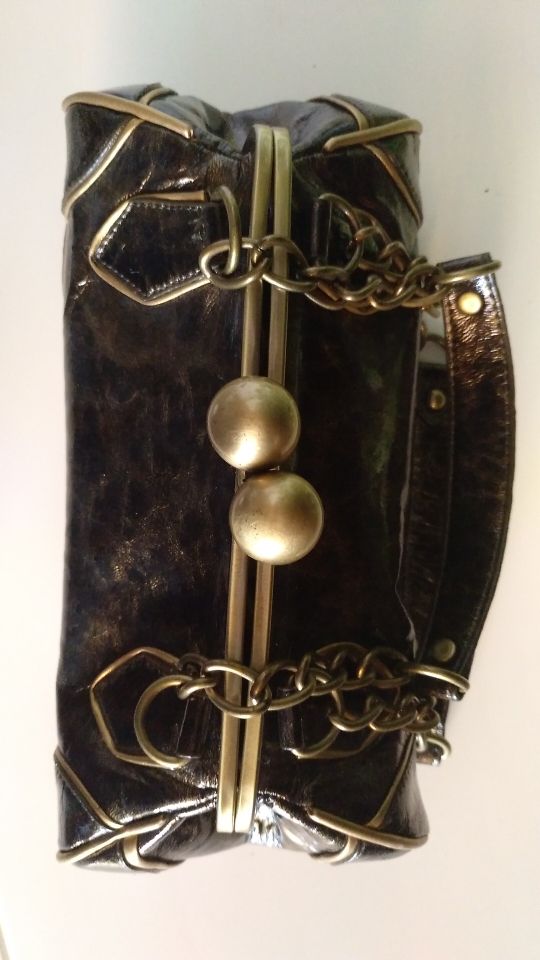 bolso de vestir de charol