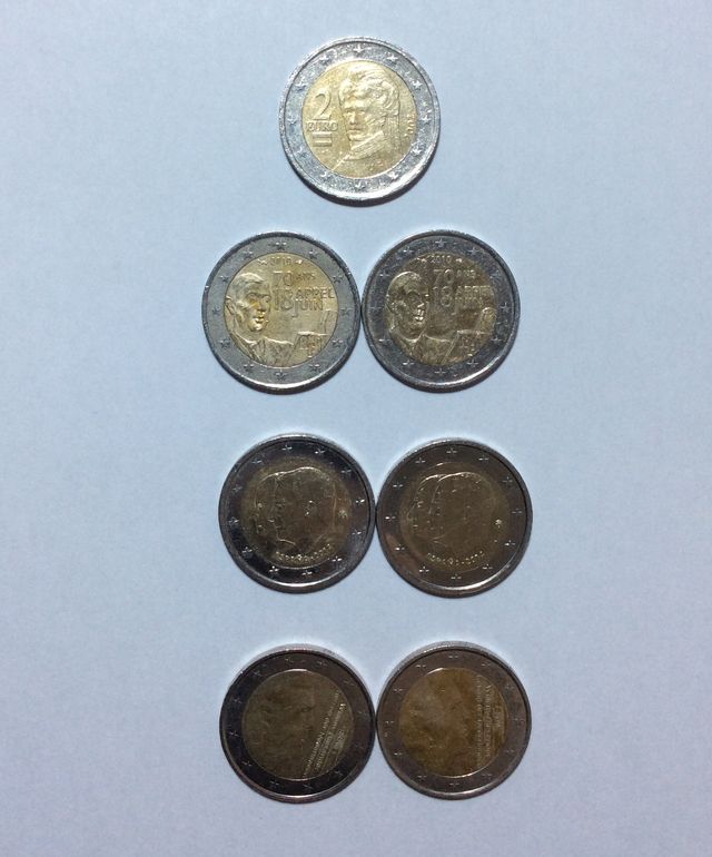 Vendo monedas de 2€.