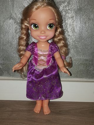 muñeca rapunzel 35 cm
