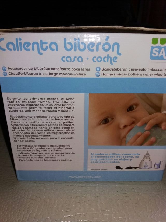 calienta biberón
