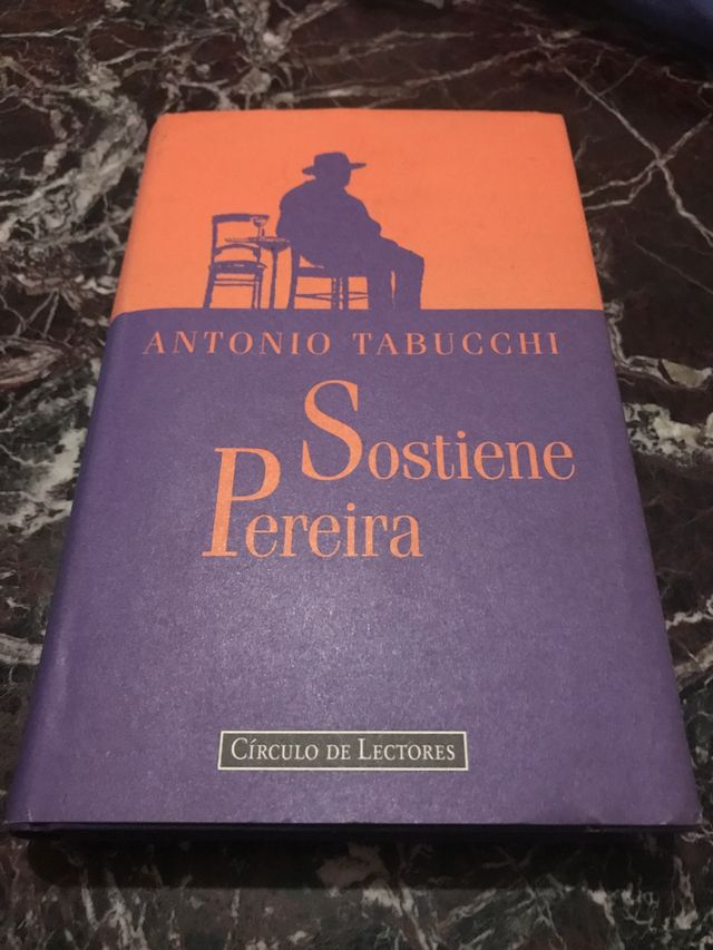 Libro "Sostiene Pereira"