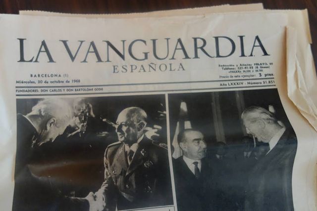 periódico antiguo
