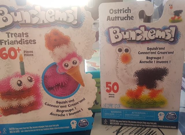 Bunchems bunchbot con muchas piezas