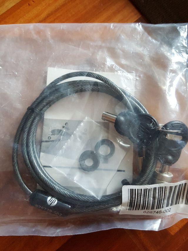 URGE - Bloqueo / Candado para portátil HP. Nuevo