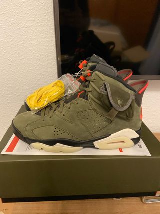 NIKE JORDAN 6 TRAVIS SCOTT 8,5 \\/ 42 de segunda mano por 520 EUR en Bilbao  en WALLAPOP