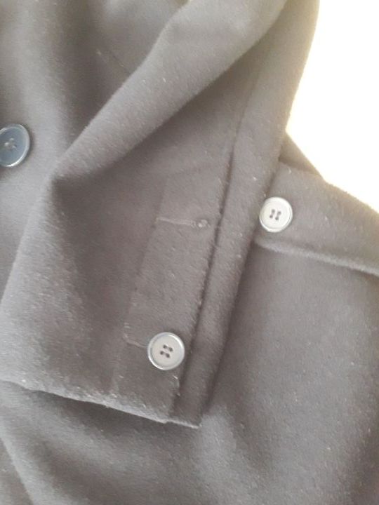 super rebajas abrigo paño