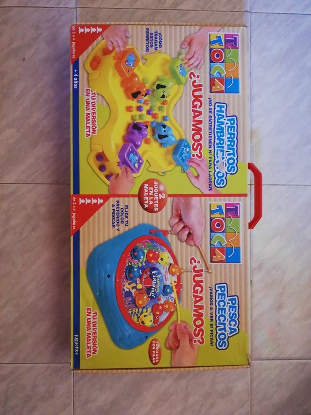 Juego de Mesa Pesca Peces y Comebolas