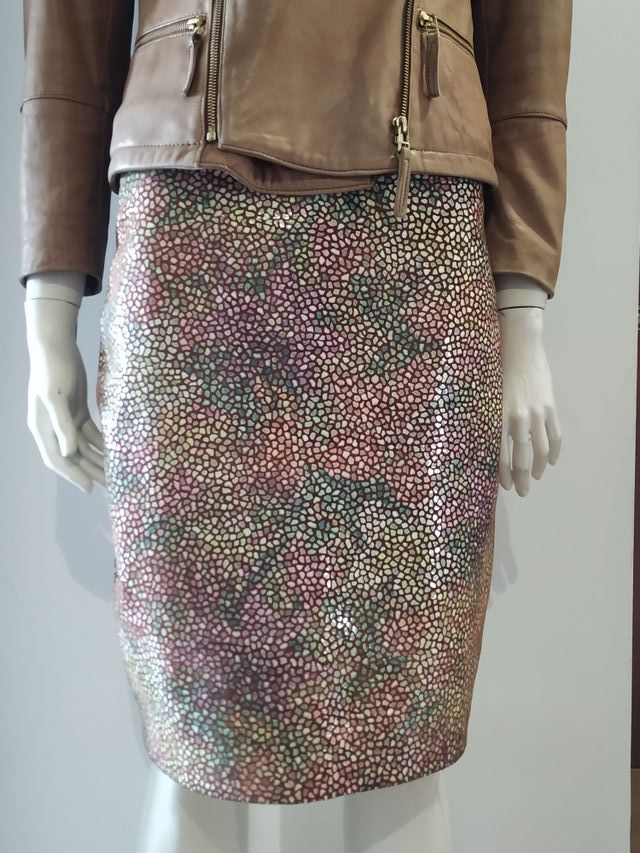 Falda piel  "Gaudí" talla 38-40