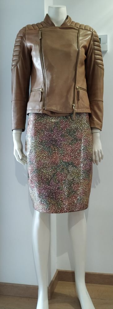 Falda piel  "Gaudí" talla 38-40