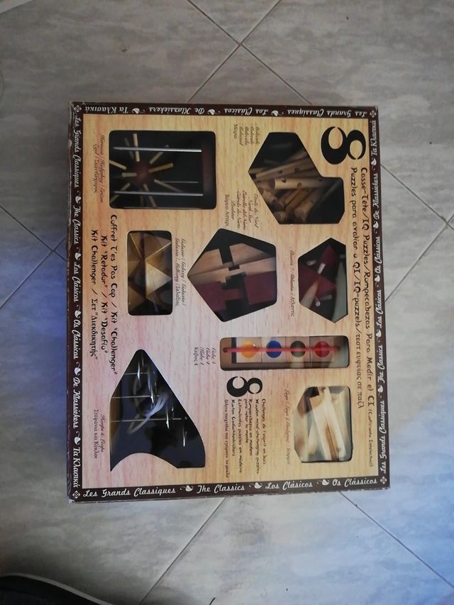 Juego de Mesa Puzzles IQ Lógica