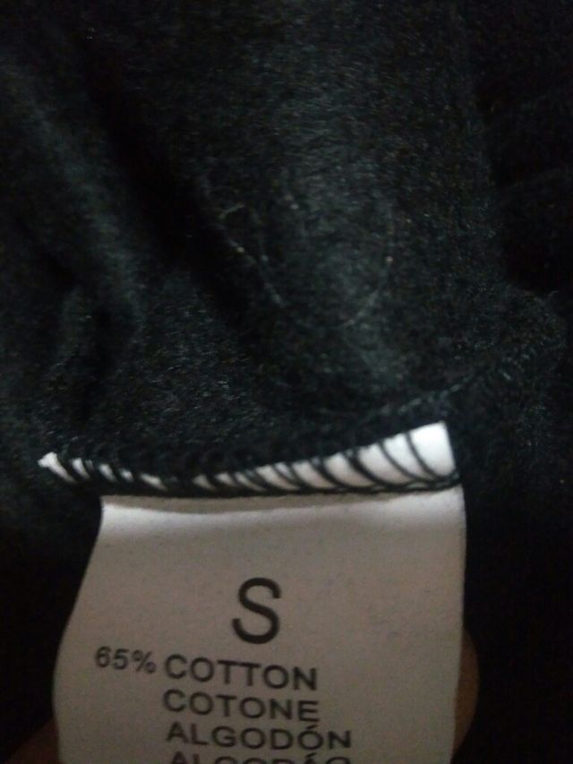 Sudadera mujer negra.