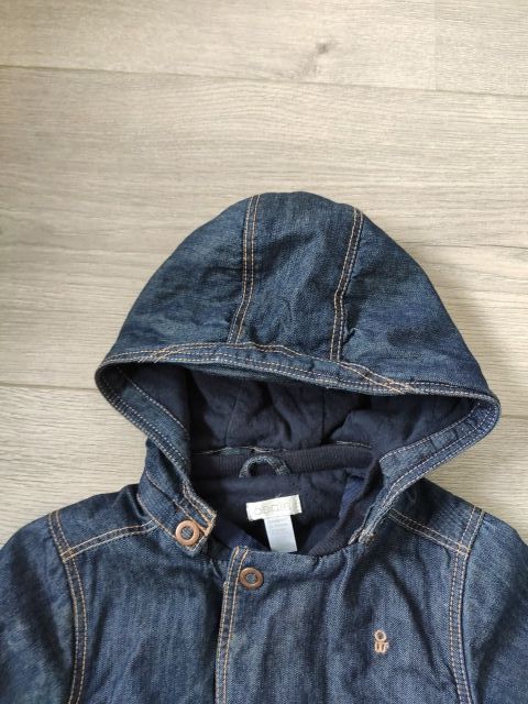 Cazadora vaquera forrada Okaidi